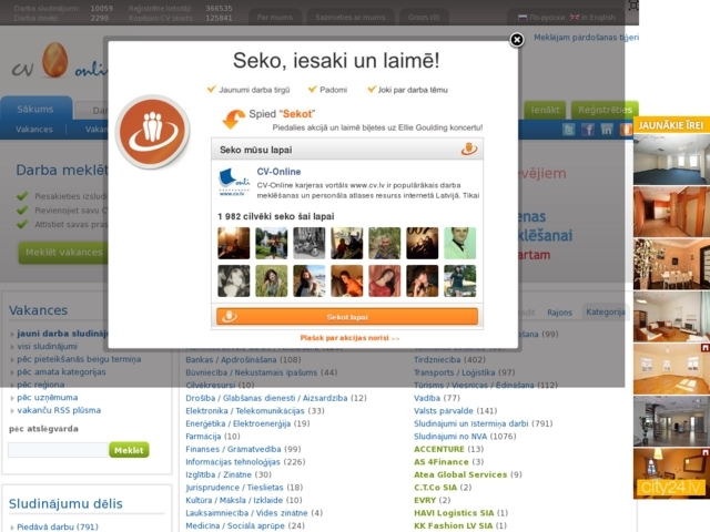 CV - Online Latvia, SIA